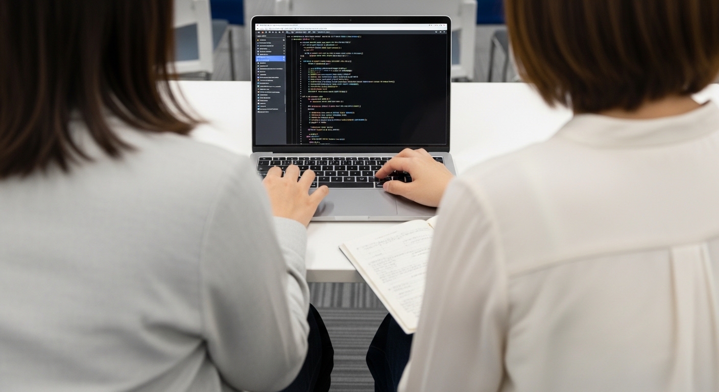 当セミナーには、経験が浅い方や他プログラミング言語からのスキルチェンジなど、色々な人が受講しています。